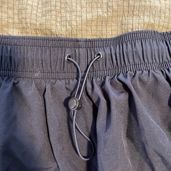 Asics Women's Black and Pink Running Shorts - Picture 3 of 4